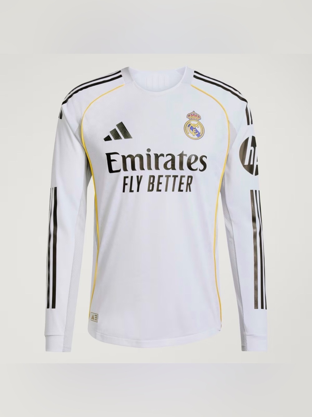 Adidas x Real Madrid 2025/26 Long Sleeve Player Jersey JN8866